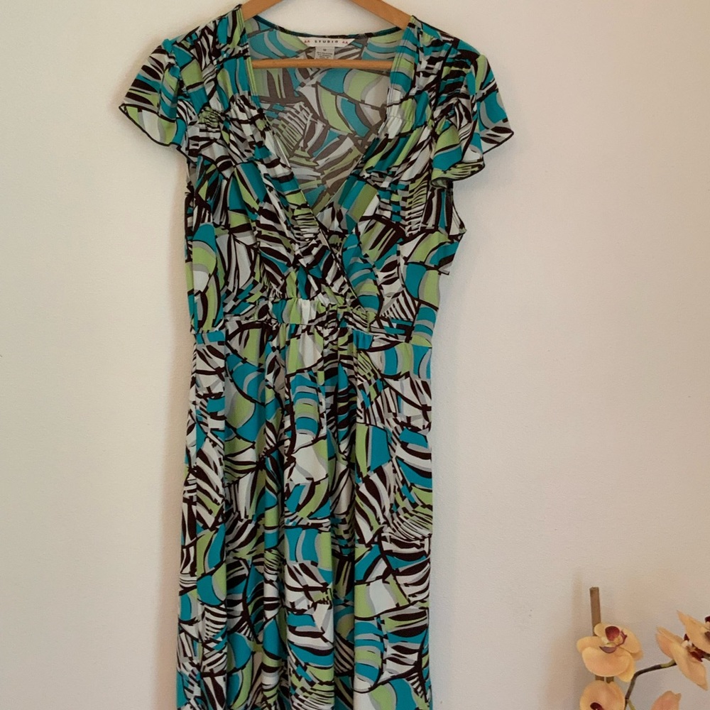 Vibrant Colored Dress Perfect for Summer.